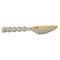 Hello Honey Enameled Aluminum Scoop with Ball Handle, Gold Finish, Mint Color